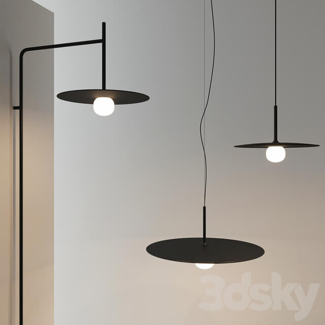 Tempo by Vibia Set 02 Pendant light 3D Models