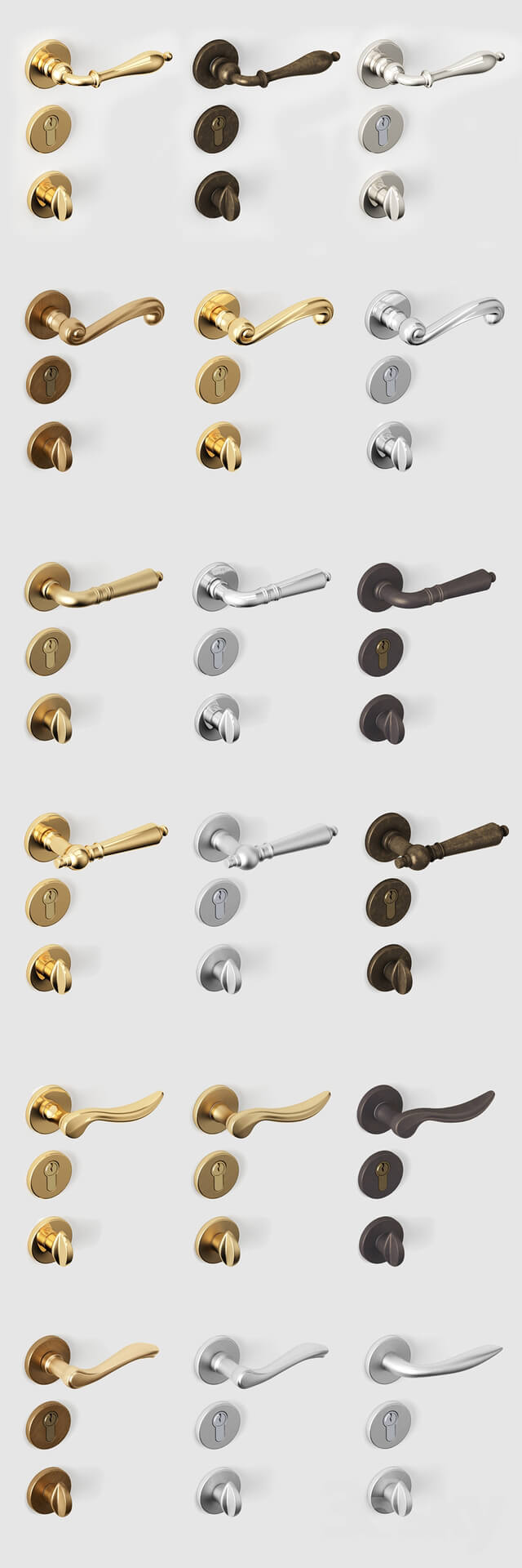 Door handles MARTINELLI