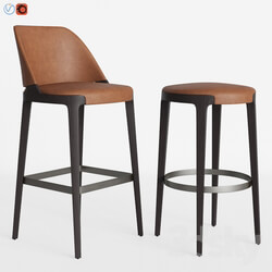 Potocco Velis barstool Round counterstool 