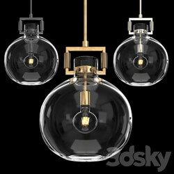 MACHINIST GLASS GLOBE PENDANT Pendant light 3D Models 