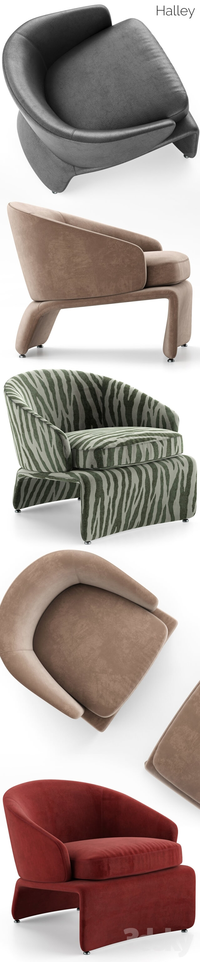 Minotti Halley Armchair