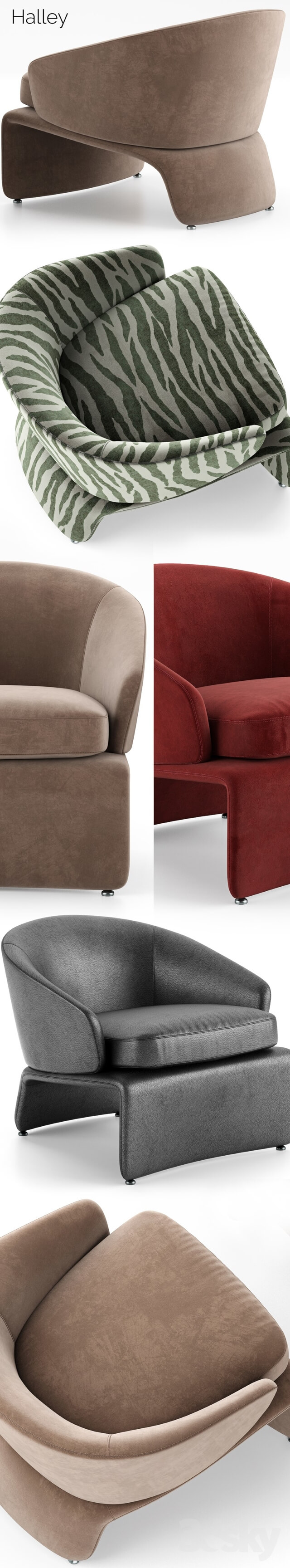 Minotti Halley Armchair