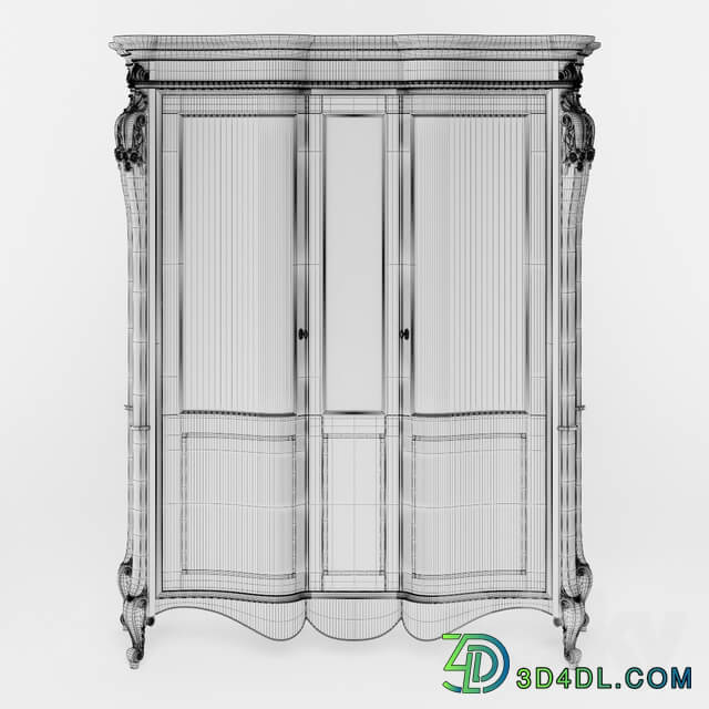 Wardrobe Display cabinets Showcase Arve Style Luigi XXI LG 0201 N