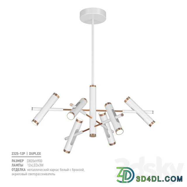 Favorite 2325 12P Pendant light 3D Models