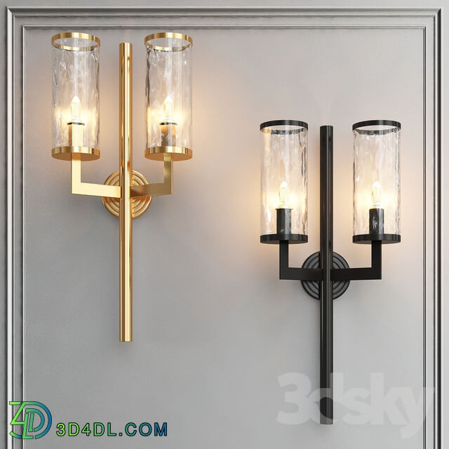 Liaison double arm sconce