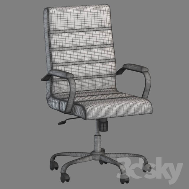 Office chair Silver Orchid Lee Office Chair