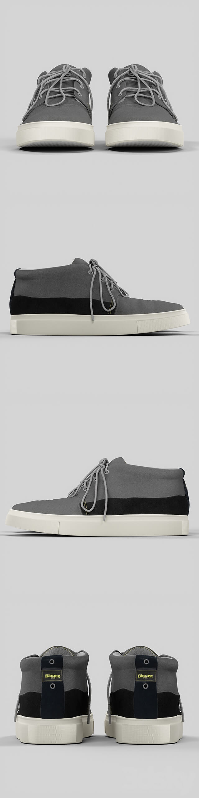 Blauer usa shoes Footwear 3D Models