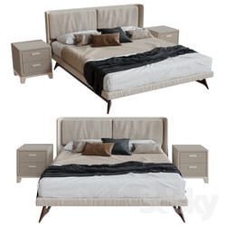 Bed Bolzan Kate Sottile 