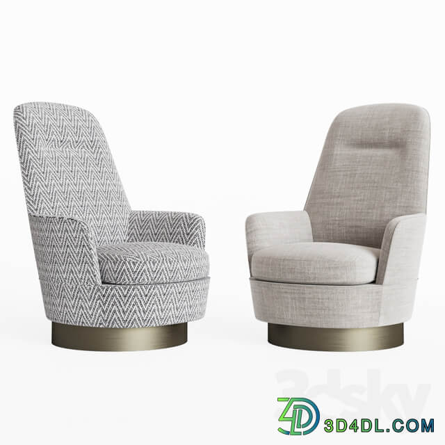 Minotti Jacques Bergere Armchair Fixed