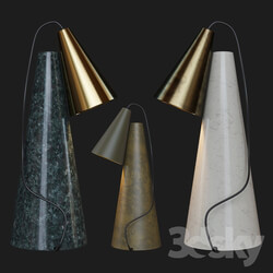 38 copper table lamp 
