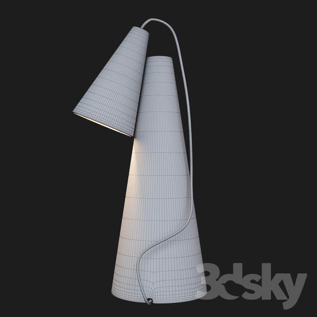 38 copper table lamp