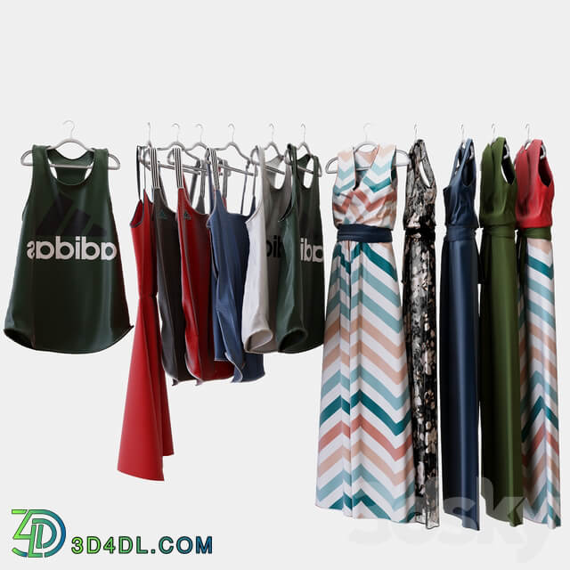 Women 39 s Training Performer Zattcas Womens Dress Clothes 3D Models