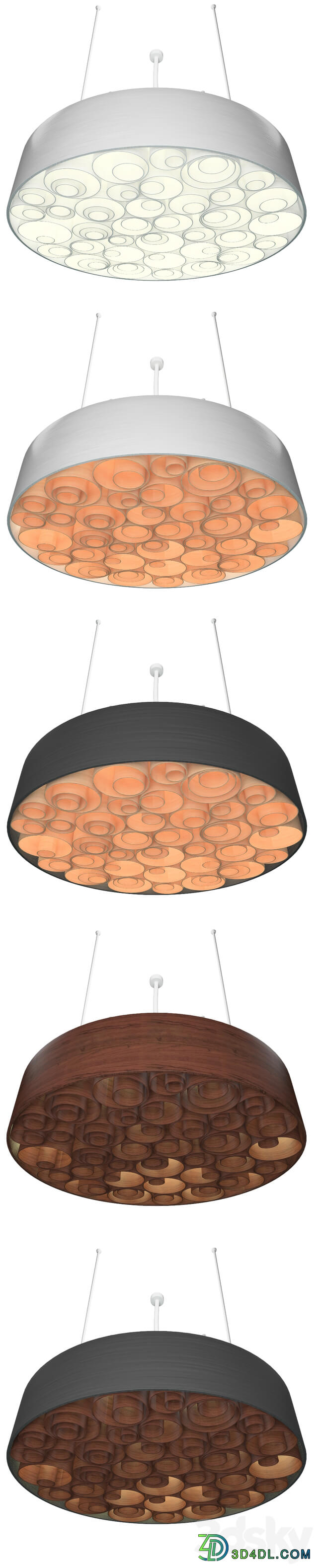 LZF Spiro SM LED Suspension Lamp Pendant light 3D Models