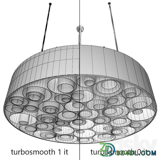 LZF Spiro SM LED Suspension Lamp Pendant light 3D Models