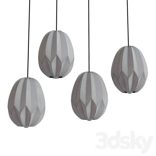 Lampatron meddel Pendant light 3D Models