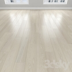 Wood Parquet Oak white 3 types herringbone linear chevron. 