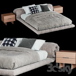 Bed bonaldo blanket 