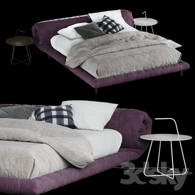 Bed bonaldo blanket