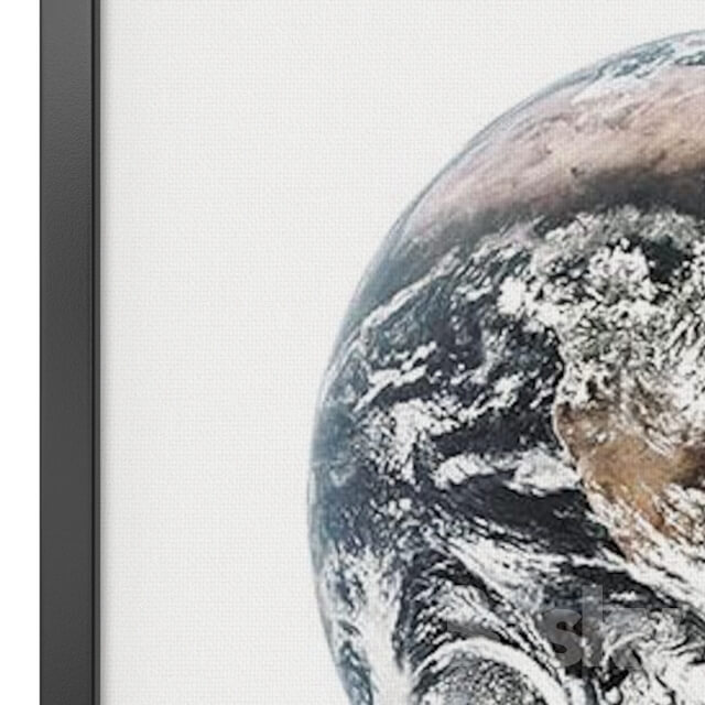 Earth and moon