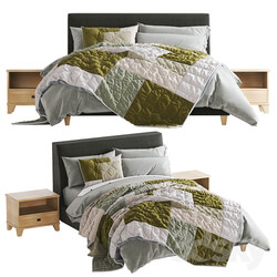 Bed Riley Upholstered Bed 