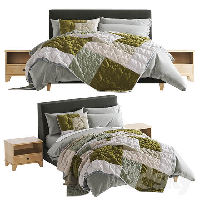 Bed Riley Upholstered Bed