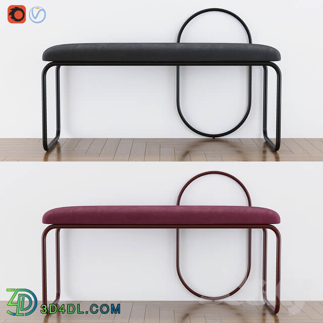 Bench for a hall of Angui AYTM Denmark