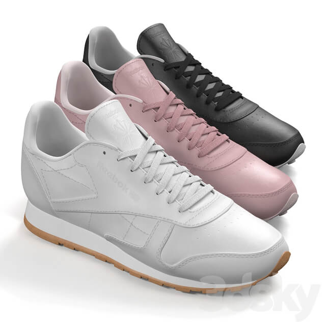 sneakers Footwear 3D Models