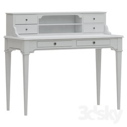 Dantone Home Oxford Desk with Shelves 