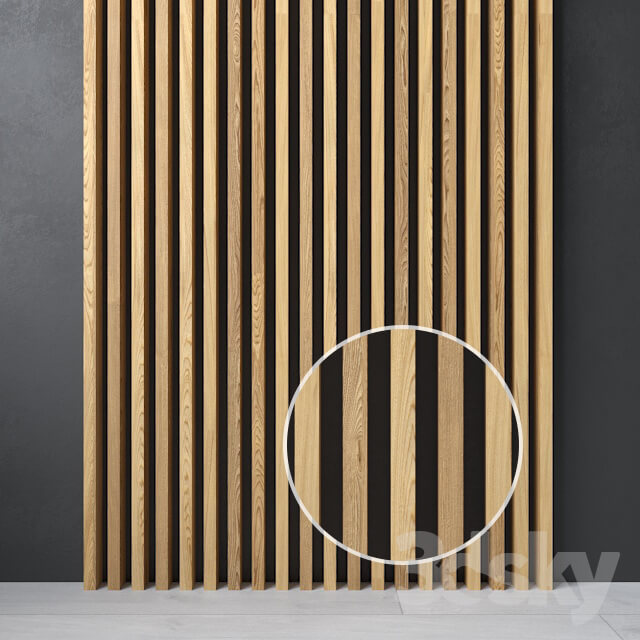 Wooden slats