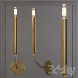 Restoration Hardware QUENOUILLES SINGLE SCONCE Brass 
