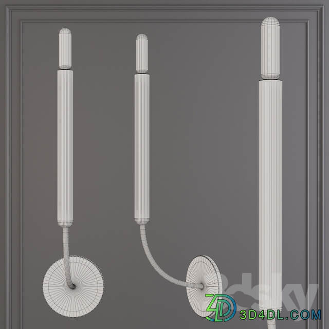 Restoration Hardware QUENOUILLES SINGLE SCONCE Brass