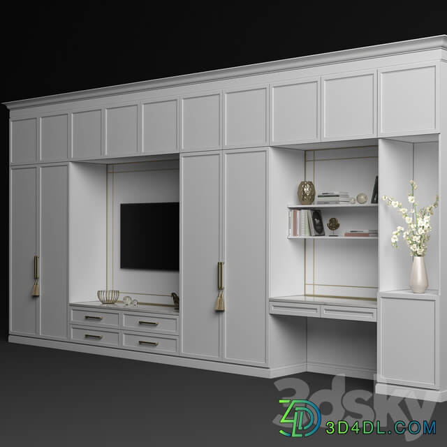 Furniture composition 49 3D Models