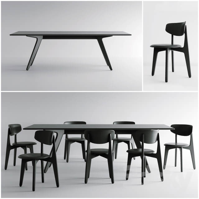 Table Chair The slab family