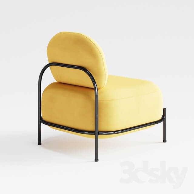 Polly chair yellow