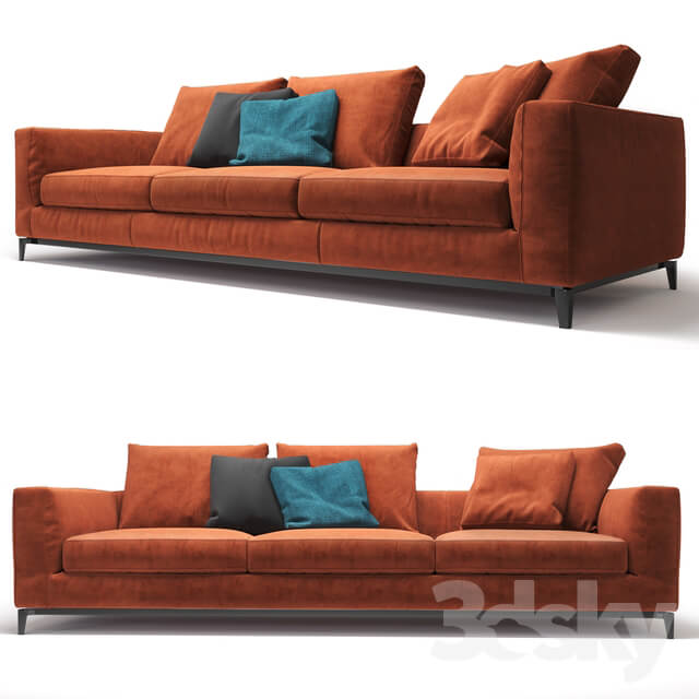 Minotti Andersen sofa 3 seater