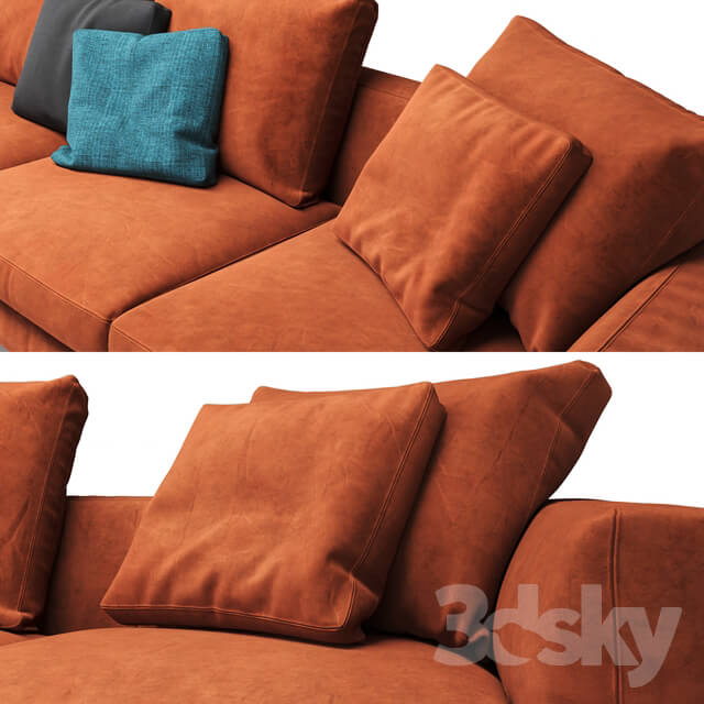 Minotti Andersen sofa 3 seater
