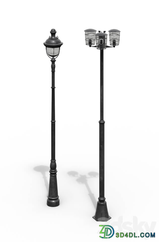 Set of improvement elements N1 3D Models