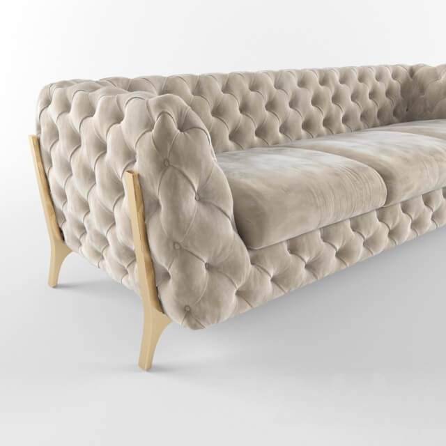 Belle Epoque Chesterfield Tufted Sofa