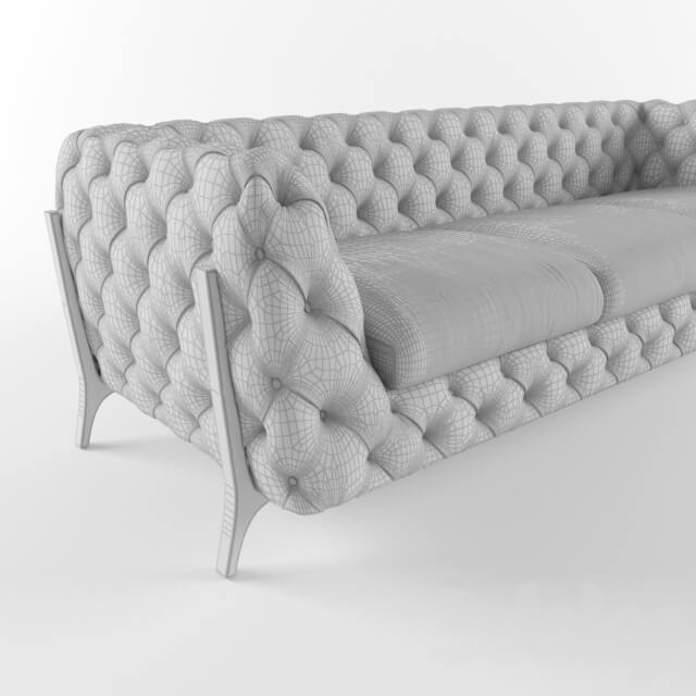 Belle Epoque Chesterfield Tufted Sofa