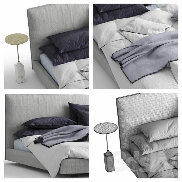 Bed CB2 Facade Bed