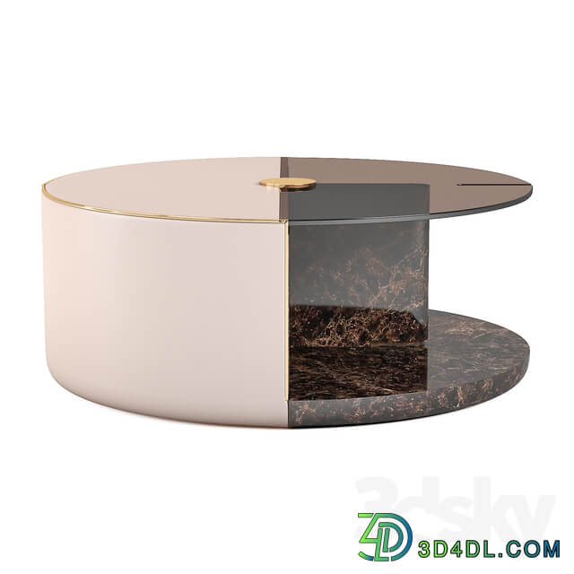Turri ECLIPSE Round coffee tables