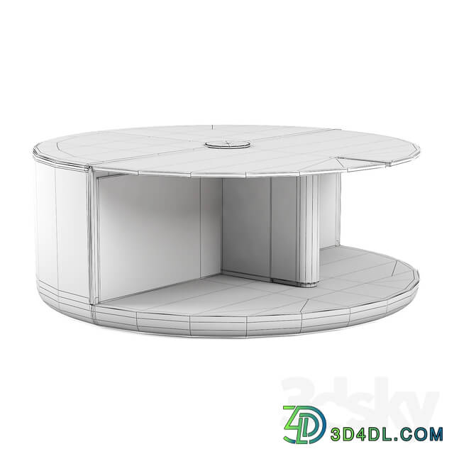Turri ECLIPSE Round coffee tables