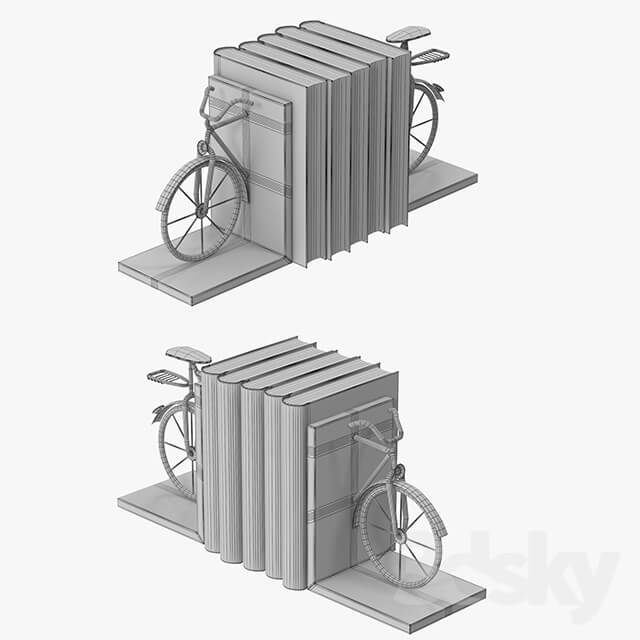 Other decorative objects Bicycle Book Ends