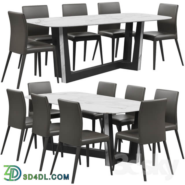 Table Chair Bonaldo Bel Air Chair
