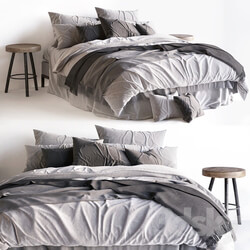 Bed Bed Scandinavian 2 