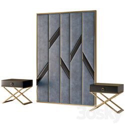 Wall Headboard Collection 029 Other 3D Models 