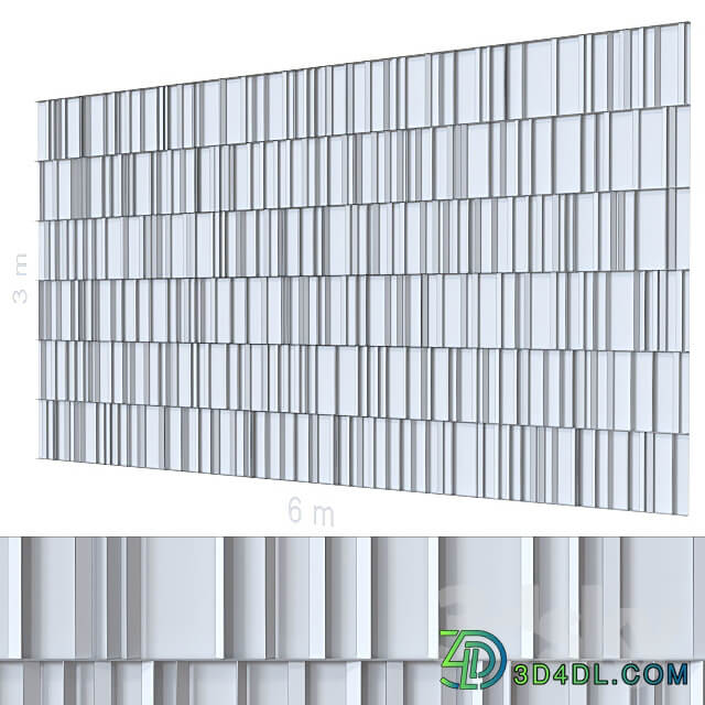 Decorative wall 195.