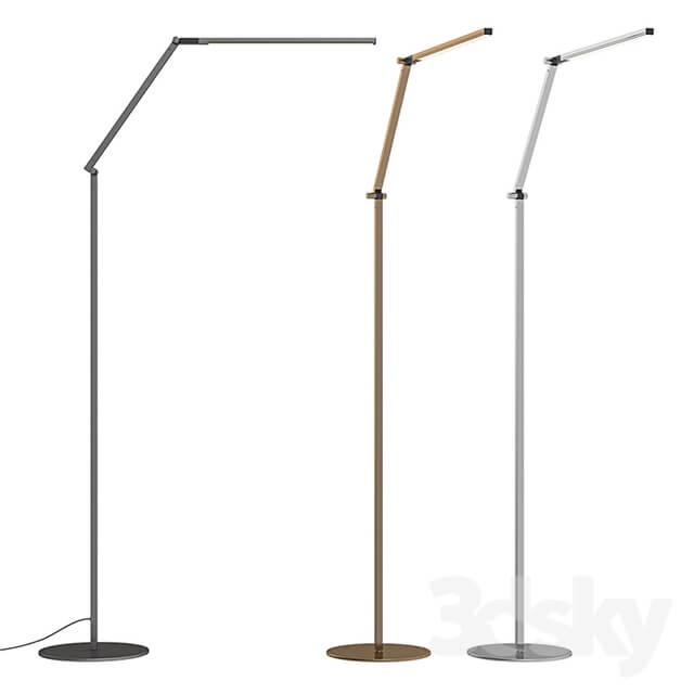 RH Z Bar LED Task Floor Lamp