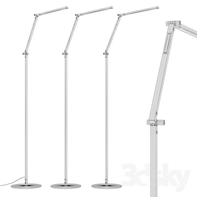 RH Z Bar LED Task Floor Lamp
