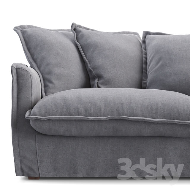 Livingston sofa charcoal gray